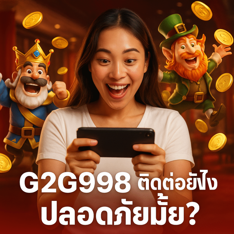 G2G998 ติดต่อยังไง ปลอดภัยมั้ย?