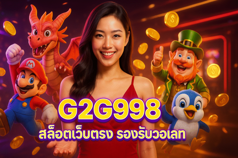 G2G998 สล็อตเว็บตรง รองรับวอเลท
